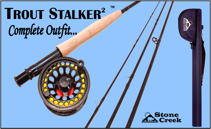 Cutthroat™ Fly Rod/Reel Outfit Stone Creek Outfitters