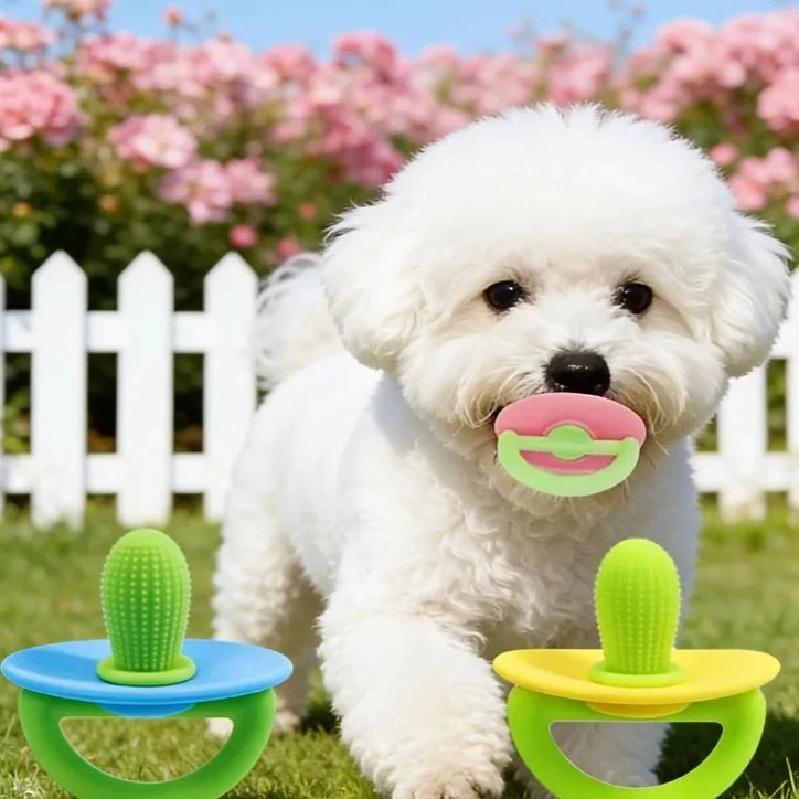 Small Dog Chew & Teething Toy, Durable Stick Design, Functional Pet Pacifier for Daily Entertainment Outdoor Kinetics