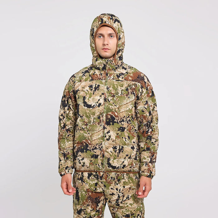 Quality Kelvin Light Down Jacket Hunting Gear Products Winter Hunting Jacket Camouflage Hunting Clothes for Men OtdoorEdge Supply