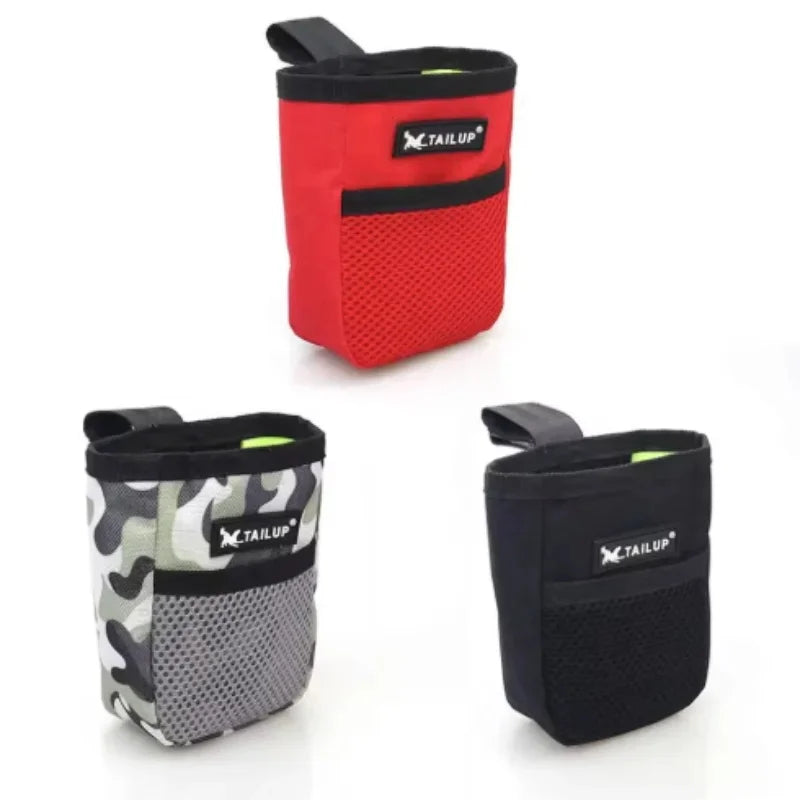 Pet Dog Puppy Training Treat Snack Bait Pet Feed Pocket Pouch Obedience Agility Pouch Food Bag Pocket Snack Reward Waist Bag Outdoor Kinetics