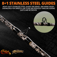 1 of 220 The Rattlesnake Casting Rod - Limited Edition Rod Catfish Pro