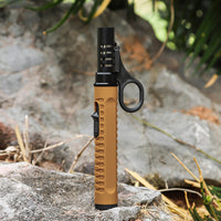 Outdoor Camping BBQ Blowtorch Stove Accessory Refillable Lighter Igniter Noventix
