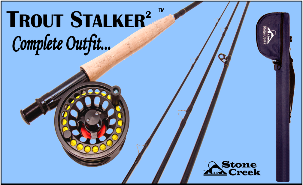 Cutthroat™ Fly Rod/Reel Outfit Stone Creek Outfitters