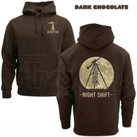 Coyote Night Life Hunting Hoodie – Thermal Predator Hunter Gear, Pullover Hoodie Gift for Hunters Hiyatee