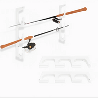Made in the USA Fishing Rod Rack | Wall or Ceiling Mounted TRAPSKI