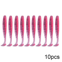 QXO 10pcs/Lot Soft Lures Silicone Bait 7cm 2g Goods For Fishing Sea Fishing Pva Swimbait Wobblers Artificial Tackle V.I.P Digital Presence