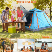 4-5 Person Camping Tent Outdoor Foldable Waterproof Tent DailySale