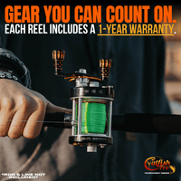 600CTS Round Baitcaster Rod and Reel Combo Catfish Pro
