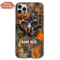 Custom Personalized The Best Premium Skull Deer Hunting Multicolor Phone Case - Gift Idea For Hunting Lover - Case For iPhone And Samsung CusGifts