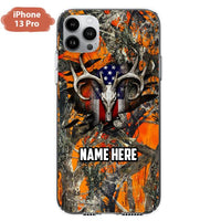 Custom Personalized The Best Premium Skull Deer Hunting Multicolor Phone Case - Gift Idea For Hunting Lover - Case For iPhone And Samsung CusGifts