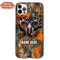 Custom Personalized The Best Premium Skull Deer Hunting Multicolor Phone Case - Gift Idea For Hunting Lover - Case For iPhone And Samsung CusGifts