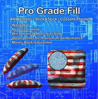 Hunting Buck/Deer American Flag Pro Cornhole Boards blastcornhole