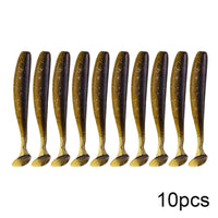 QXO 10pcs/Lot Soft Lures Silicone Bait 7cm 2g Goods For Fishing Sea Fishing Pva Swimbait Wobblers Artificial Tackle V.I.P Digital Presence