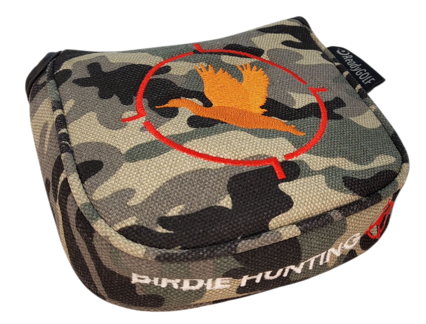 L.A.B. DF3 Embroidered Center-Shafted Putter Cover by ReadyGOLF - Birdie Hunting Camo ReadyGOLF LLC