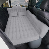 Umbrauto 29.53in/75cm Wide Car Air Mattress – Inflatable SUV, Truck & Van Back Seat Camping Bed with Pump & Pillows, Gray V.I.P Digital Presence