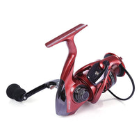 YUMOSHI 13+1BB Full Metal Spinning Fishing Reel 4.7:1/5.5:1 Gear Ratio Pesca Aluminum Spool  Tackle With Foldable Handle V.I.P Digital Presence