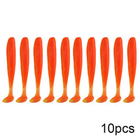 QXO 10pcs/Lot Soft Lures Silicone Bait 7cm 2g Goods For Fishing Sea Fishing Pva Swimbait Wobblers Artificial Tackle V.I.P Digital Presence