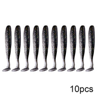 QXO 10pcs/Lot Soft Lures Silicone Bait 7cm 2g Goods For Fishing Sea Fishing Pva Swimbait Wobblers Artificial Tackle V.I.P Digital Presence
