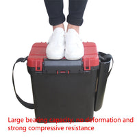 36*25*31cm Big Fishing Box with Multiple Functions Thickened with Scale Live Fish Bucket Removable Outdoor Fishing Gear OtdoorEdge Supply