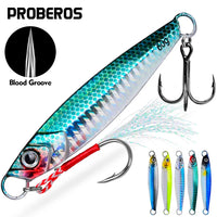 Lead Bionic Artificial Hard Bait Sea Fishing Boat Fishing Double Hook Luya False Bait Fishing Gear OtdoorEdge Supply