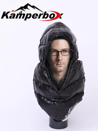 Kamperbox Balacava Down Beanie for Ultralight Camping Gear Sleeping Bag Winter Down Hat Cap TP21 OtdoorEdge Supply