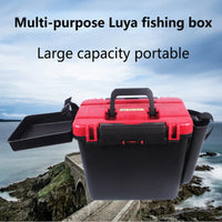36*25*31cm Big Fishing Box with Multiple Functions Thickened with Scale Live Fish Bucket Removable Outdoor Fishing Gear OtdoorEdge Supply