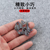 EDC Titanium Alloy Beads A Pendant Paracord Outdoor Decorations Camping Gear EDC Tools OtdoorEdge Supply