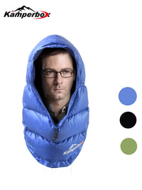 Kamperbox Balacava Down Beanie for Ultralight Camping Gear Sleeping Bag Winter Down Hat Cap TP21 OtdoorEdge Supply