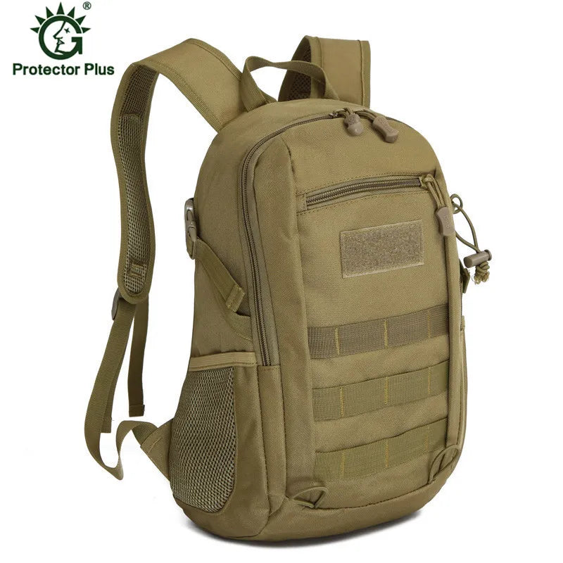 Cool Camping Gear Tactical Backpack, Trekking Bags, Camouflage Rucksack, Molle Bag, Camping Travel Backpacks, 15L OtdoorEdge Supply
