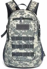 Cool Camping Gear Tactical Backpack, Trekking Bags, Camouflage Rucksack, Molle Bag, Camping Travel Backpacks, 15L OtdoorEdge Supply