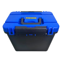 36*25*31cm Big Fishing Box with Multiple Functions Thickened with Scale Live Fish Bucket Removable Outdoor Fishing Gear OtdoorEdge Supply