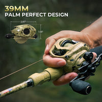 KastKing Spartacus Defender Twin-Tip Baitcaster Rod and Reel Combo KastKing
