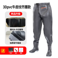 3D Nylon Half-length Fishing Fish Fishing Water Pants New One-piece Fish Catch Pants Rain Pants Wading Pants Water Playing Clothes OtdoorEdge Supply