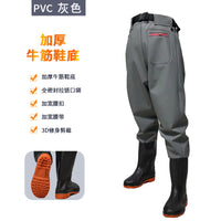 3D Nylon Half-length Fishing Fish Fishing Water Pants New One-piece Fish Catch Pants Rain Pants Wading Pants Water Playing Clothes OtdoorEdge Supply