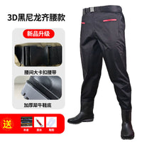 3D Nylon Half-length Fishing Fish Fishing Water Pants New One-piece Fish Catch Pants Rain Pants Wading Pants Water Playing Clothes OtdoorEdge Supply