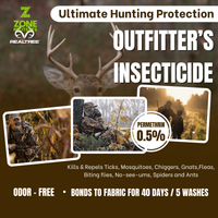 Total Tick Prevention System | Insect Repellent (for skin) + Insecticide (for gear) Zone Protects