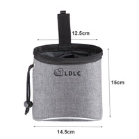 Dog Treat Training Pouch Easily Carries Pet Food Bag Kibble, Treats Built In Poop Bag Dispenser Outdoor Dog Trainings Bag Outdoor Kinetics