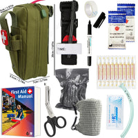 Emergency Survival Kit Gear First Aid Kit Admin Pouch EMT Camping Gear Tactical Trauma Molle EDC IFAK OUTdoor Tools OtdoorEdge Supply