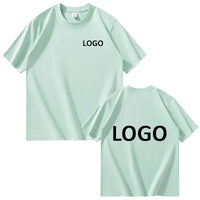 Customized 100% Cotton Printed T-shirts Men Fashion Short Sleeve O-neck Tshirt Women Personality Streetwear Tee Tops Camiseta Outdoor Kinetics