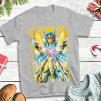 Oversized T Shirt Summer CAMUS KNIGHTS OF THE ZODIAC Fashion T-Shirts  Cotton Tee Shirt for Couple Y2K Funny Short Sleeve Tees Outdoor Kinetics