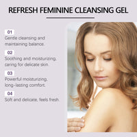 Feminine Wash Gel PH Balanced Long Lasting Moisturizing for Private Part Refreshing Cleansing Prevent Dryness Woman Healthy Care Outdoor Kinetics