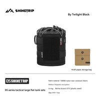 Blackened Gas Cylinder Protective Cover Outdoor Series Anti-Collision Camping Decoration Storage for Camping Gear OtdoorEdge Supply