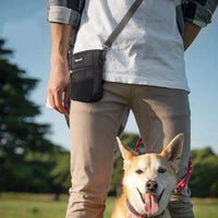 Pet Dog Puppy Training Treat Snack Bait Pet Feed Pocket Pouch Obedience Agility Pouch Food Bag Pocket Snack Reward Waist Bag Outdoor Kinetics