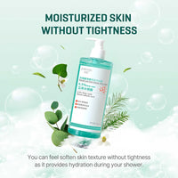 16.9 oz Salicylic Acid Body Wash, Gentle & Smoothing  Mild Exfoliating Daily Acne Body Wash Deep Cleanses Back Acne and Sebum Outdoor Kinetics