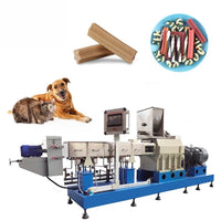Good Pet Treats Dog Chews Food Making Machine Dog Treats Extruder Machine Outdoor Kinetics