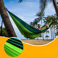 Hammock for Camping Hammocks Gear for The Outdoors Backpacking Survival or Travel Portable Lightweight Parachute Nylon OtdoorEdge Supply