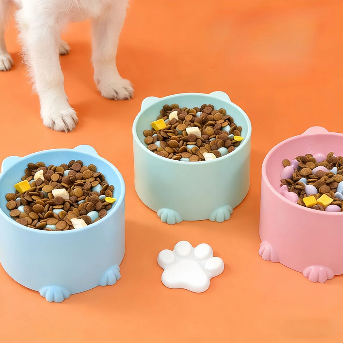 Cat Food Bowl, Rice Bowl, Slow Food, High Feet, Anti Choking Bowl, Cat Basin, Anti Choking, Anti Choking Neck, Relieve Anxiety Outdoor Kinetics