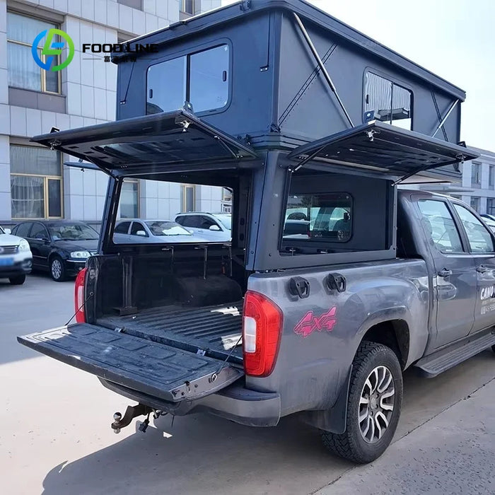 Truck Campervan - Portable Campervan with Built-in Full-equipment Outdoor Gear Including Bed Suitable for Outdoor Camping. OtdoorEdge Supply