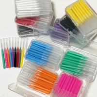30pcsInterdental Brushes Dental Brush Between Teeth For Dental Orthodontic Clean Between Teeth Cleaning Tools Soft Micro Brushes Outdoor Kinetics