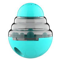 Dog Interactive Food Dispenser Toys Small Dogs Cats Pet IQ Training Improve Kitten Puppy Slow Shaking Leak Feeder Food Container Outdoor Kinetics